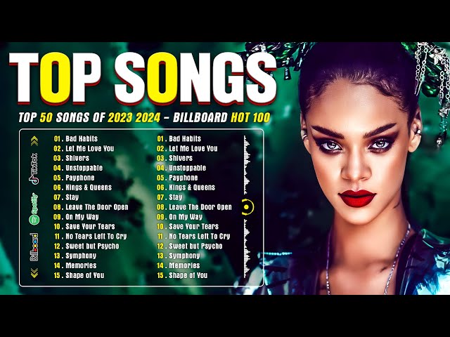 Rihanna, Charlie Puth, Ariana Grande, Maroon 5, Adele, Taylor Swift - Billboard Hot 100