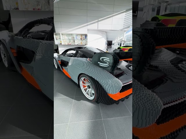 LIFE-SIZED McLaren LEGO Car 🚗