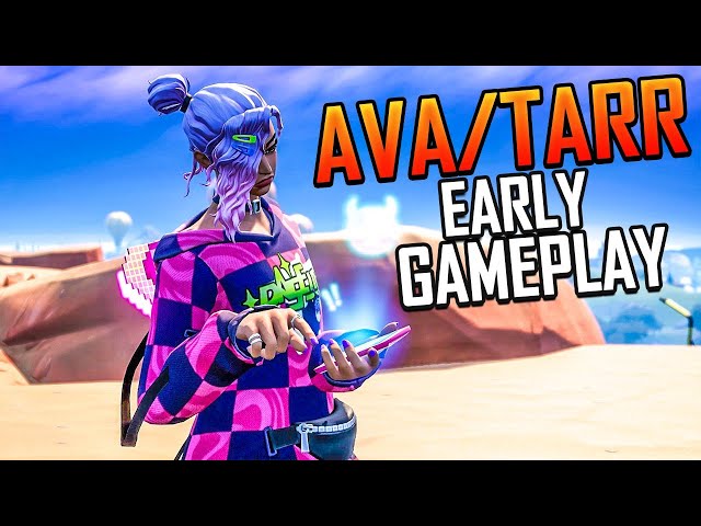 This Gamer Girl Avatar Fortnitemares Skin Is INCREDIBLE (Ava/Tarr EARLY Gameplay And Review)