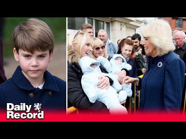 Queen Camilla jokes grandson Prince Louis is ‘quite a handful’ during Isle of Man visit