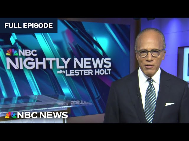Nightly News Full Broadcast - April 15