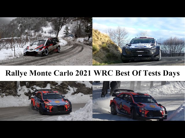 Rallye Monte Carlo WRC 2021 Best of Tests Days by Ouhla Lui