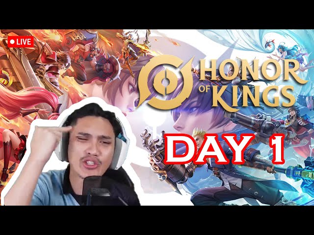 Day 1 - Honor of Kings dengan Kingshah (Budakbaru)