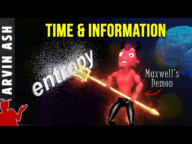 The Stunning link between Entropy, time & information | Science behind Tenet