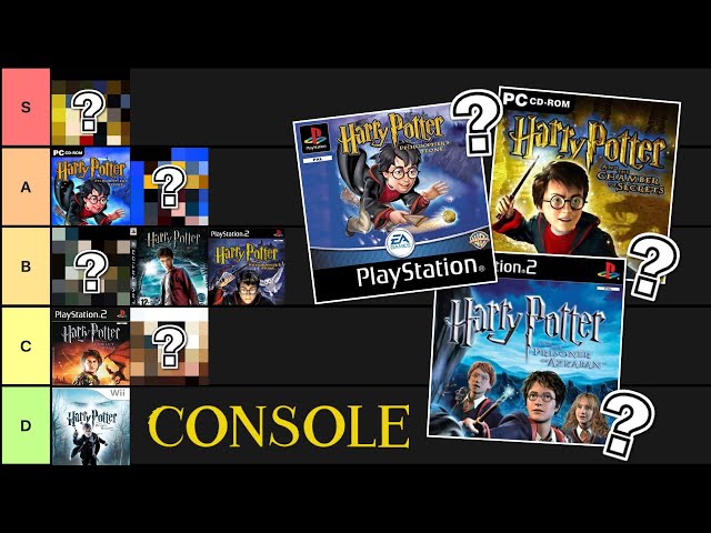 Harry Potter Games Ranked (Console and PC) Tier List | FLANDREW