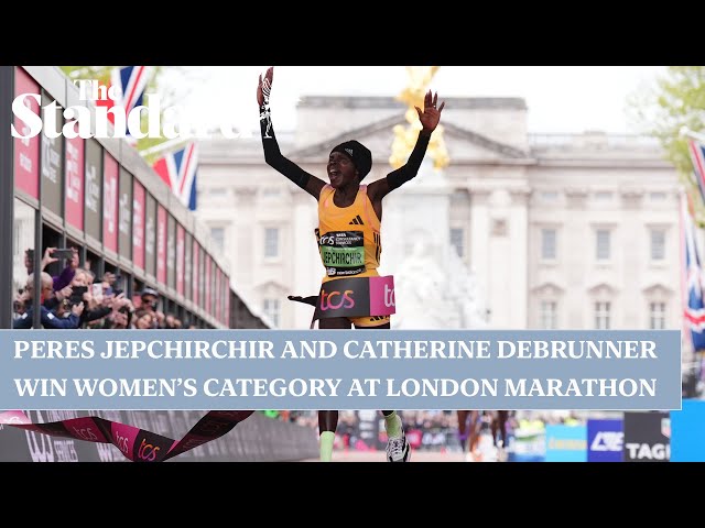 London Marathon 2024: Peres Jepchirchir and Catherine Debrunner smash marathon women’s category