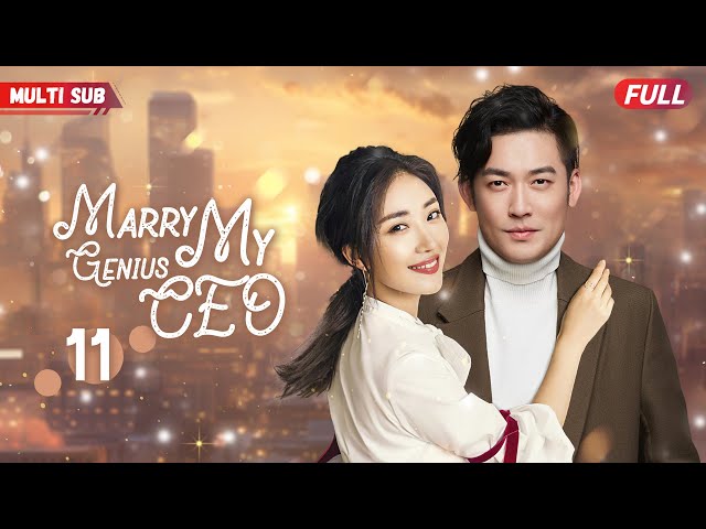 Marry My Genius CEO💘EP11 | #zhaolusi #xiaozhan |Pregnant bride escaped from wedding and ran into CEO