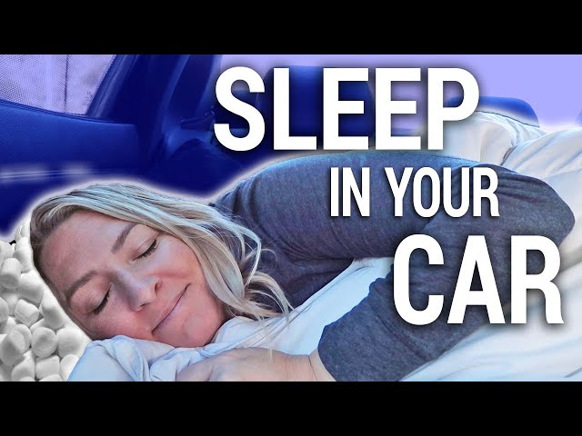 How To Sleep in a Car Comfortably (CAR MATTRESS DEMONSTRATION) | Living in My Car