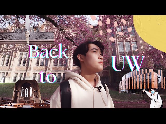 A day in my life at the University of Washington | Computer Science major | Cherry Blossom at UW