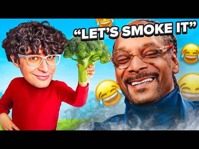 10 Year Old Smokes Broccoli...