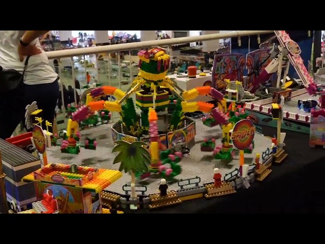 Modelbouwshow Autotron Rosmalen 2022 @ Lego Kermis /Lego Kirmes / Lego Funfair ( Aron de Bruijn)