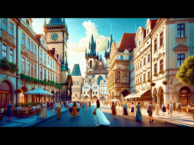 Prague, Czechia 🇨🇿 | Europe's Most Beautiful Capital | 4k HDR 60fps Walking Tour (▶186min)