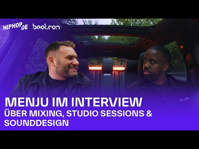 Menju über Mixing, Studio Sessions & Sounddesign | Dolby Atmos Beat Talk