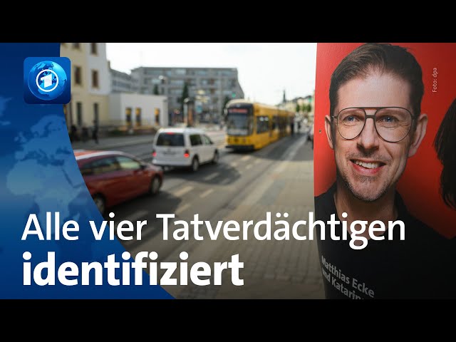 Nach Angriff auf SPD-Politiker Ecke: alle vier Verdächtigen identifiziert