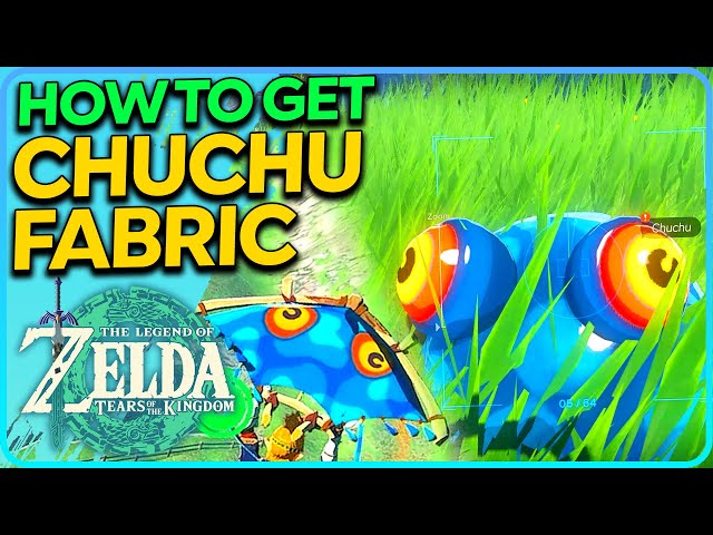 How to Get Chuchu Fabric Paraglider Zelda Tears of the Kingdom