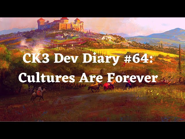 CK3 is getting a MASSIVE cultural rework + Dev Diary Breakdown!