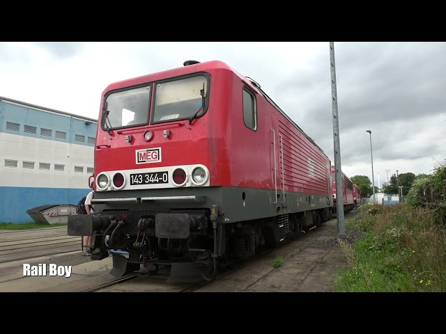 Führerstandsmitfahrten beim Tag der offenen Tür VIS Halberstadt Eisenbahn  4k