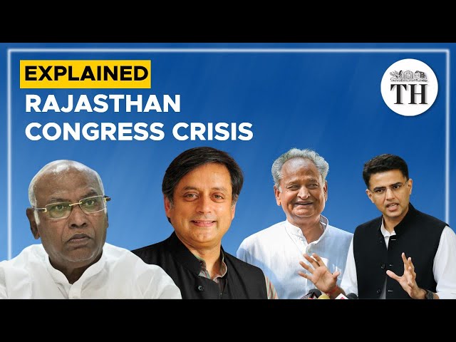 Explained | Rajasthan Congress Crisis | Talking Politics with Nistula Hebbar | The Hindu