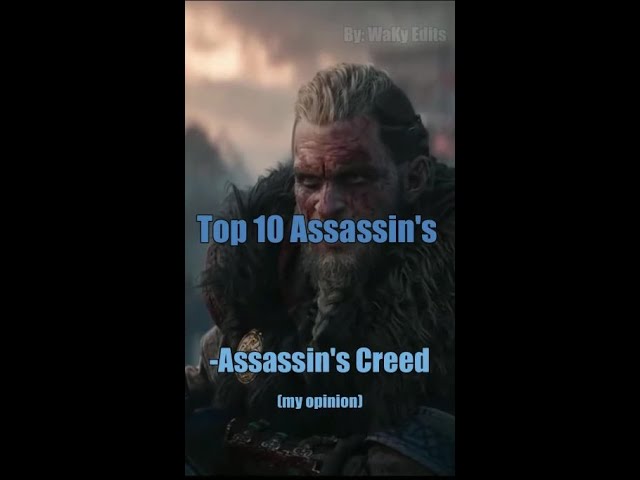 Top 10 Assassin's Creed Characters - Assassin's Creed #assassinscreed