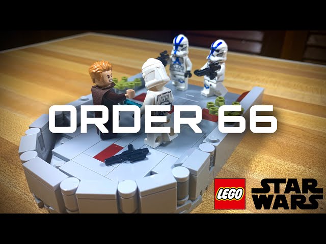 LEGO Star Wars Order 66 in the Jedi Temple MOC!