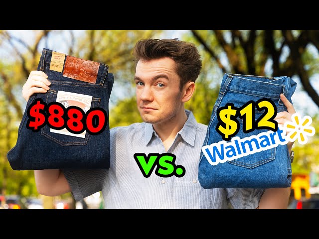 $880 Japanese Denim vs. Walmart.