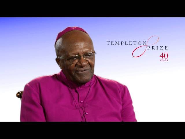 Desmond Tutu on winning the 2013 Templeton Prize