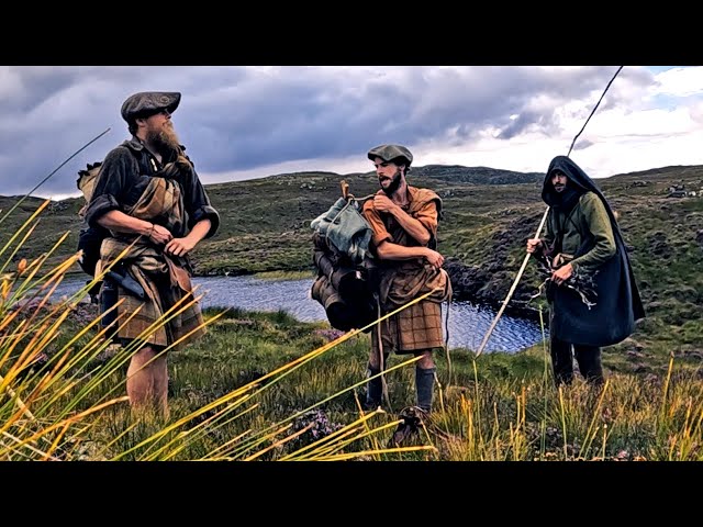 3 Men in Wool: Historical SURVIVAL & Banter in HIGHLANDS (ft. Fandabi Dozi)