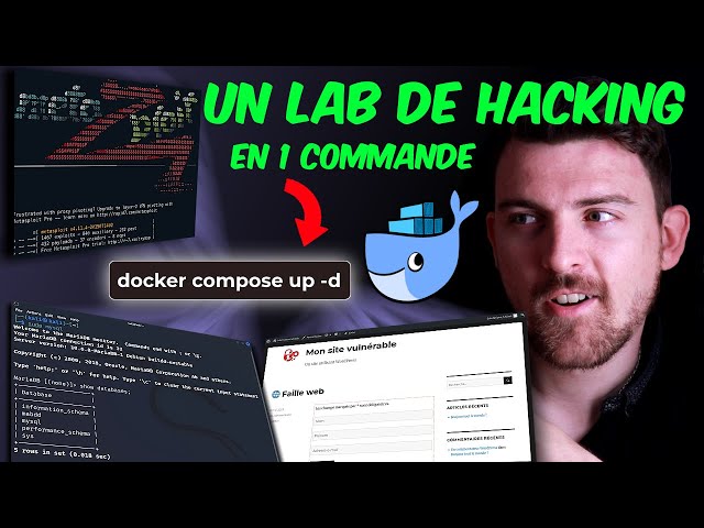 Créez votre Hacking Lab avec Docker ! [GUIDE COMPLET] 🔥