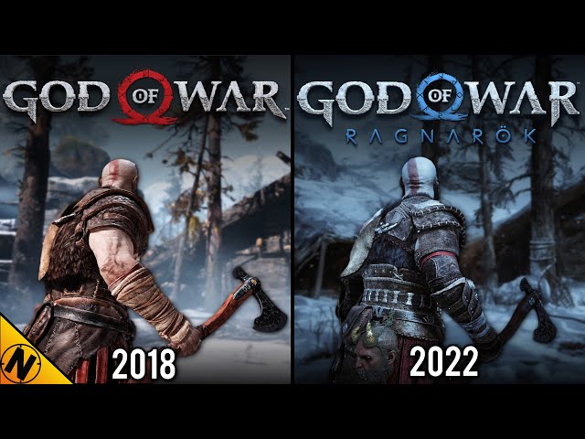 God of War Ragnarök vs God of War [2018] | Direct Comparison