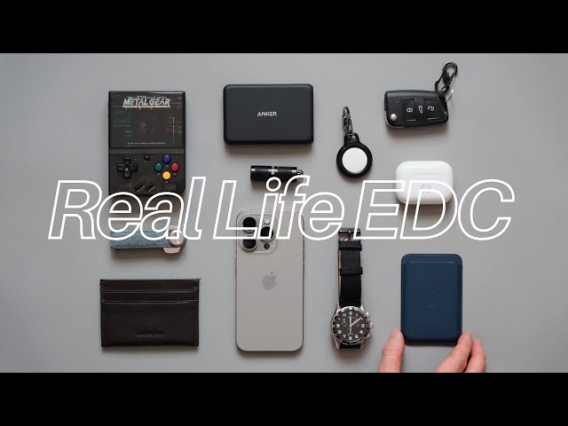 My Everyday Carry Tech - The Bare Essentials
