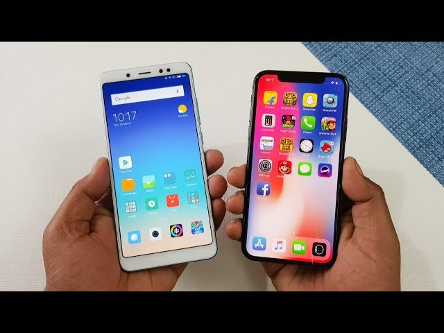 Xiaomi Redmi Note 5 Pro vs iPhone X Speed Test | CRAZY COMPARISON !
