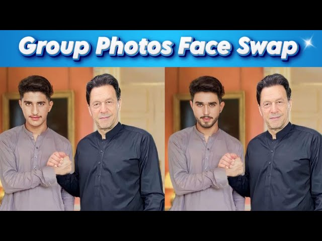 Swap Faces in Group Photos - AI Face Swap with Celebrities