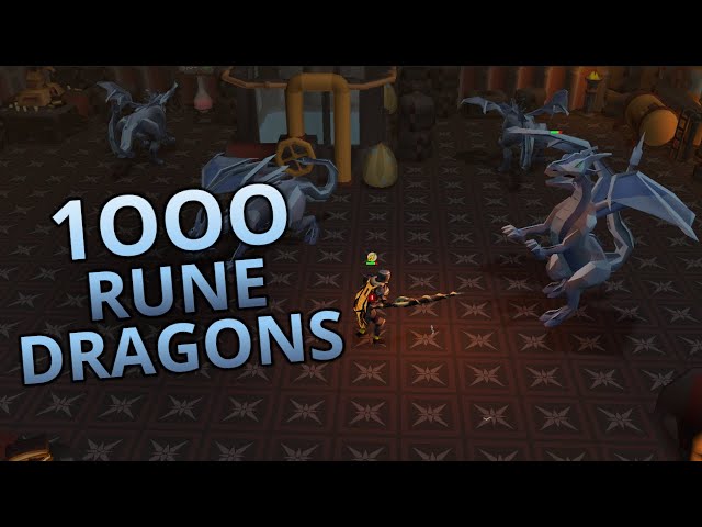 Loot From 1,000 Rune Dragons