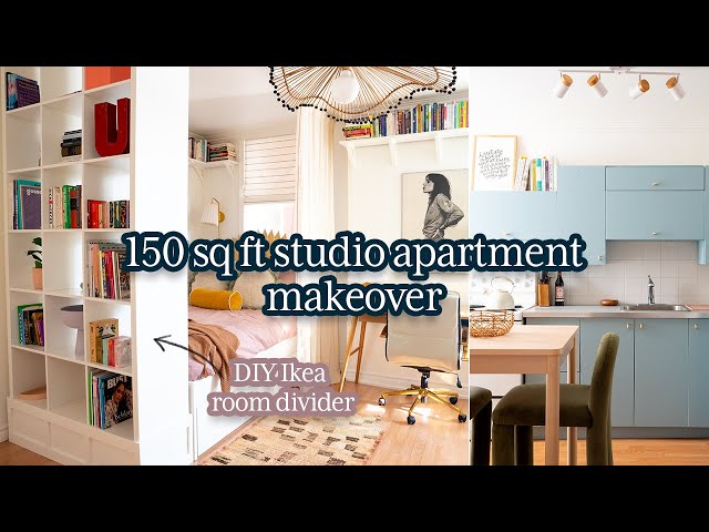 *EXTREME* 150 Sq Ft Studio Apartment Makeover (Re-doing the first studio I ever made over!)