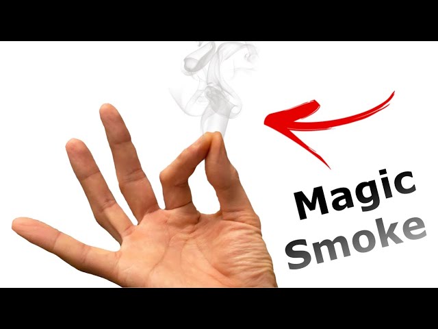 Mystical Finger Smoke Magic! A Fantastic Illusion