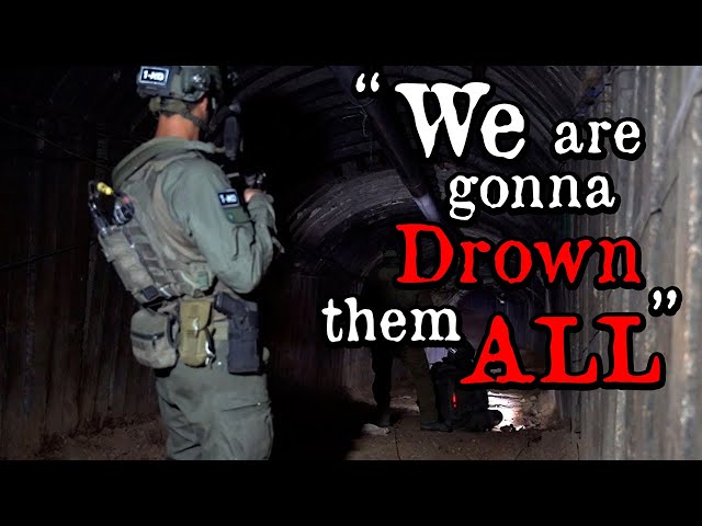 REVOLUTIONARY TACTIC!! IDF’S PLAN TO FLOOD GAZA TUNNELS WITH SEA WATER!!