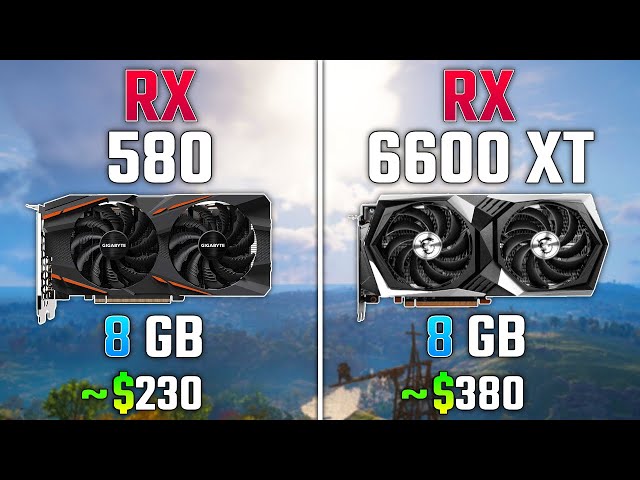 AMD RX 580 vs RX 6600 XT | Test in 5 Games