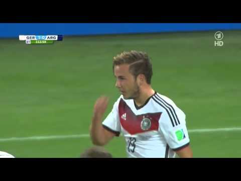 Mario Götze WM 2014 Finale Tor