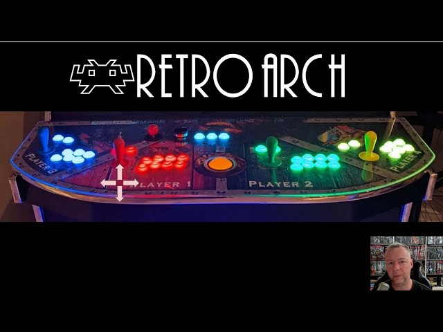 How to map arcade joysticks to Retroarch and MAME libretro
