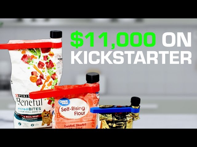 How We Made $11K on Kickstarter | BagClamp | Real 3D Printed Products