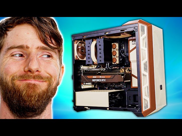 This Ugly PC will BLOW YOUR MIND - All Noctua Gaming PC