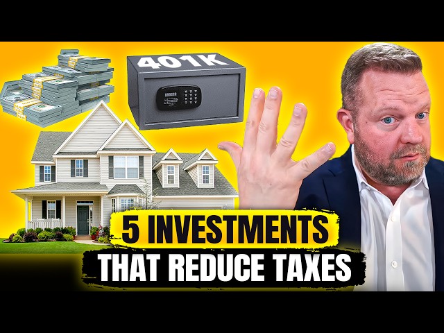 5 Investments That Will Reduce Your Taxes INSTANTLY