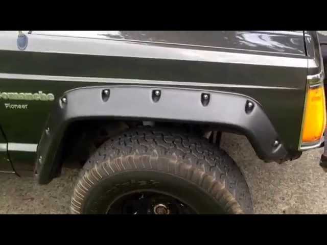 Napier Precision Products Fender Flares Jeep