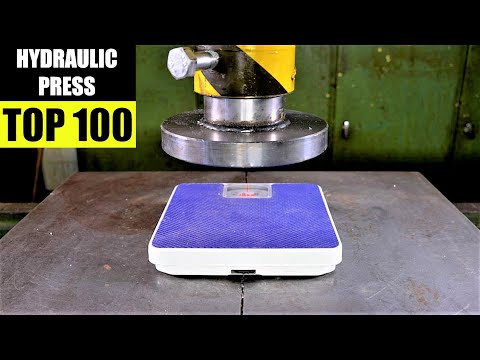 Crushing Scale With Hydraulic Press | Satisfying ASMR Compilation
