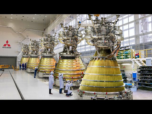 How Japan Builds Massive Space Rocket Inside Billions $ Facility