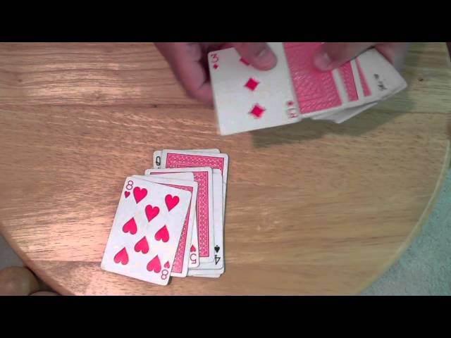MATH MAGIC TRICK - The 5 Card Reveal