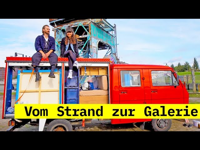 Kunst on the Road: Leben und Arbeiten im umgebauten Feuerwehr-Camper