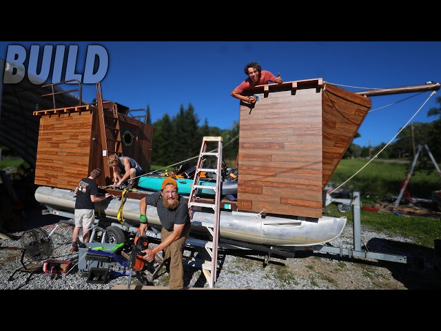 I Built a Pirate Ship - 7 Day Survival Challenge WATERWORLD Season 2 Episode 1