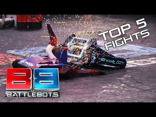 Top 5 Fights from BattleBots World Championship VII | Riptide, Minotaur, Fusion & More