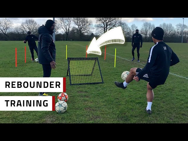 Rebounder Training to Improve Your First Touch in Soccer | Day 10